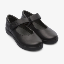 Camper Black Ballerinas Kids - Spiral Comet Online Ireland | TPFJA3012